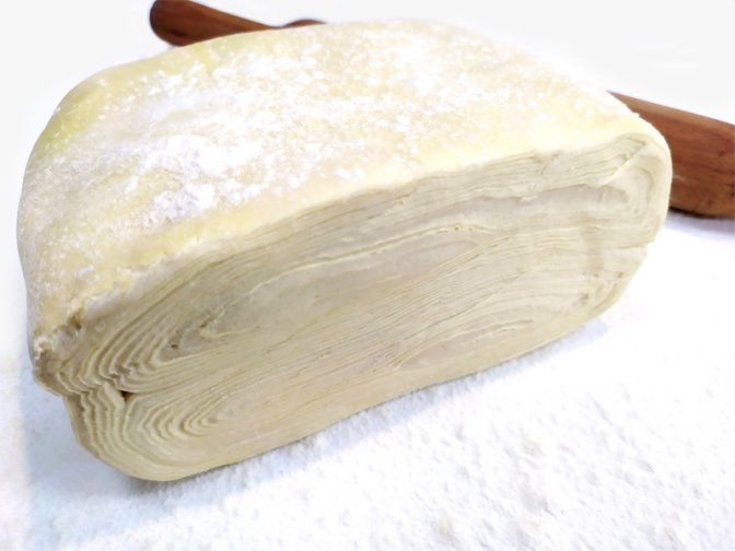 Тесто бездрожжевое слоеное заморозка 500гр